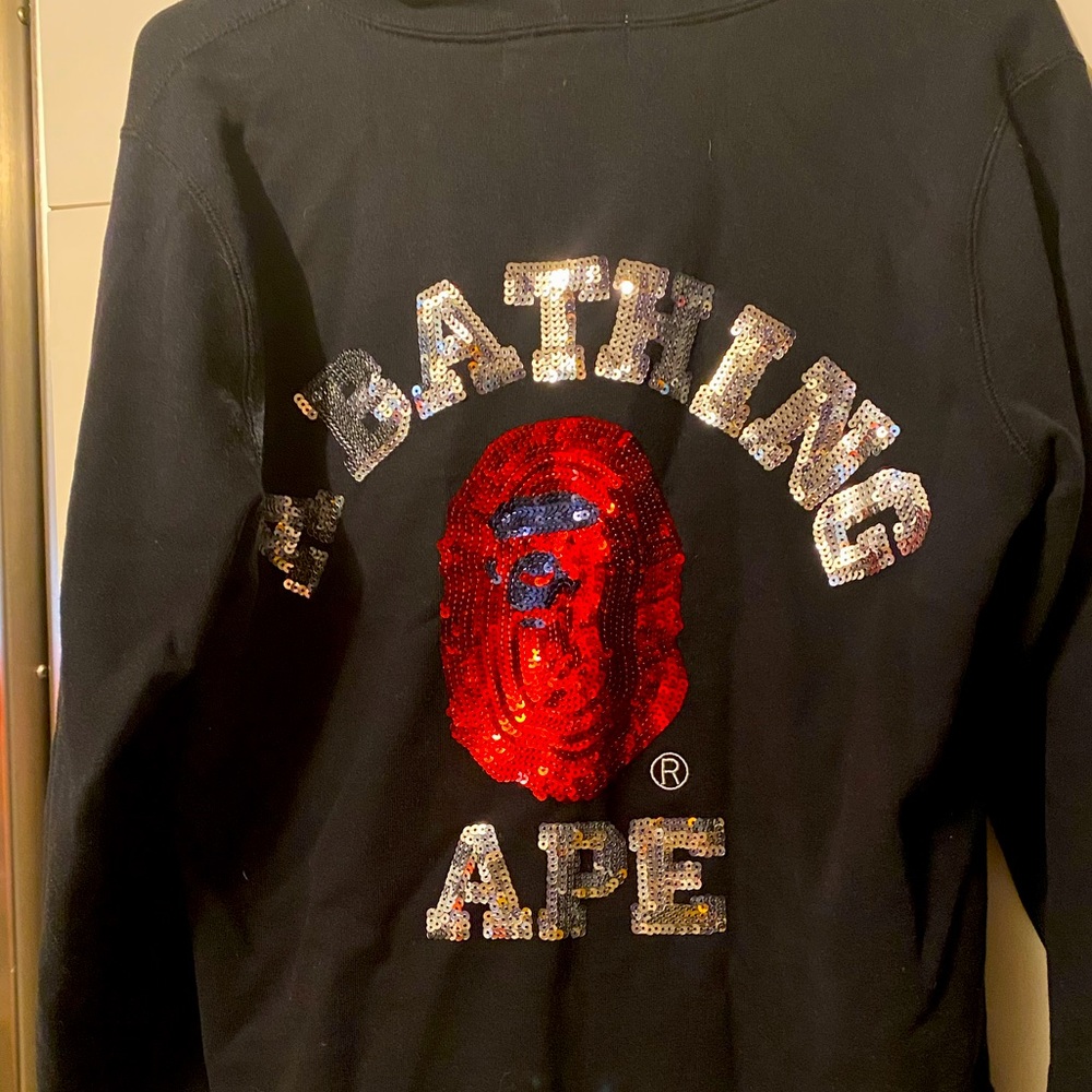Bathing Ape Sequin Hoodie